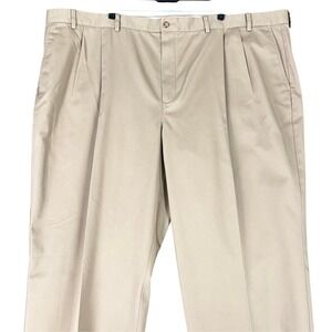 Paul Fredrick‎ Pleated Dress Pants Men 50 Classic Tailored Workwear Archive